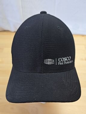 Travis Matthew Flexfit COSCO Fire Protection Black Logo Baseball Cap Hat